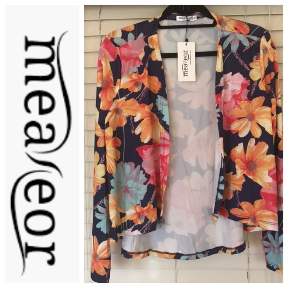 MEAEOR SHRUG CARDIGAN SIZE M